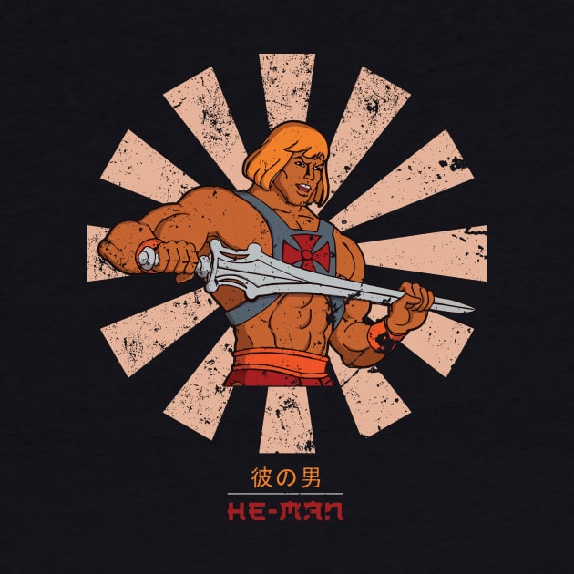 He Man Retro Japanese by Nova5